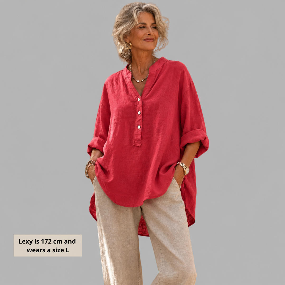 Veronique | V-Neck Blouse