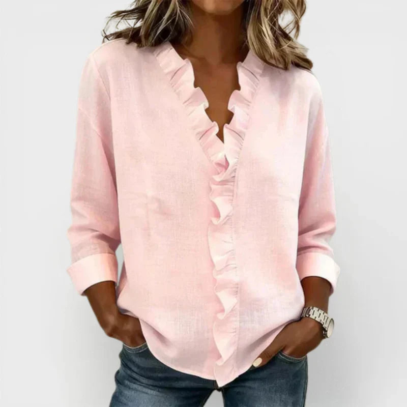 Indie | Blouse with Ruffles