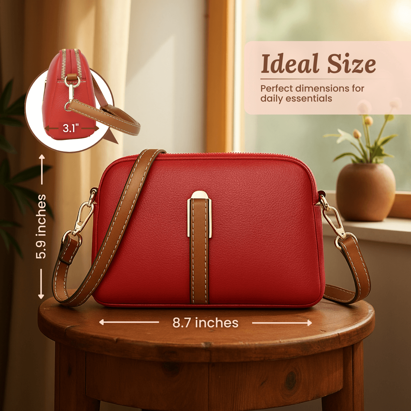 Isabella's Classic Carry | Crossbody Bag