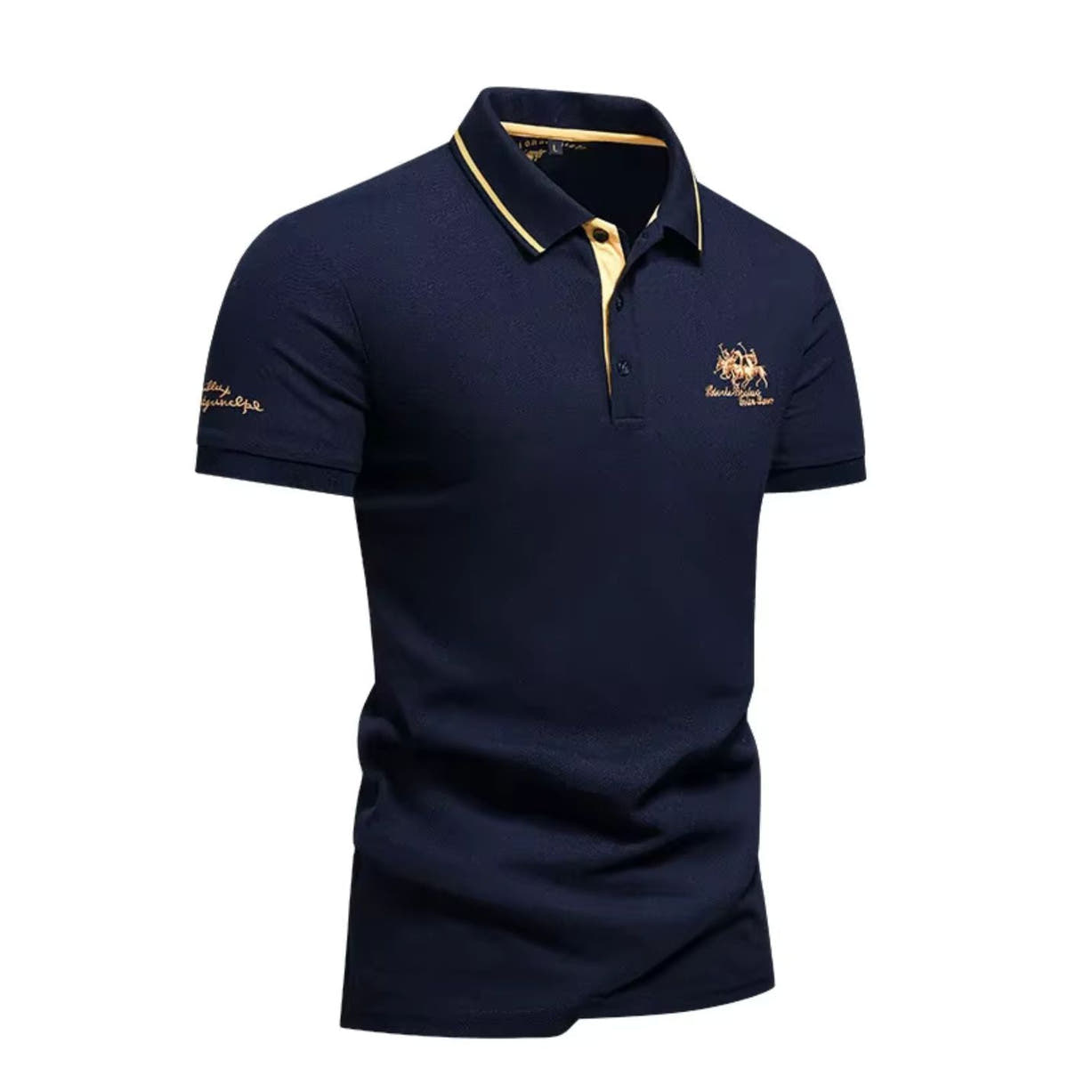 Henry | Embroidered Premium Polo