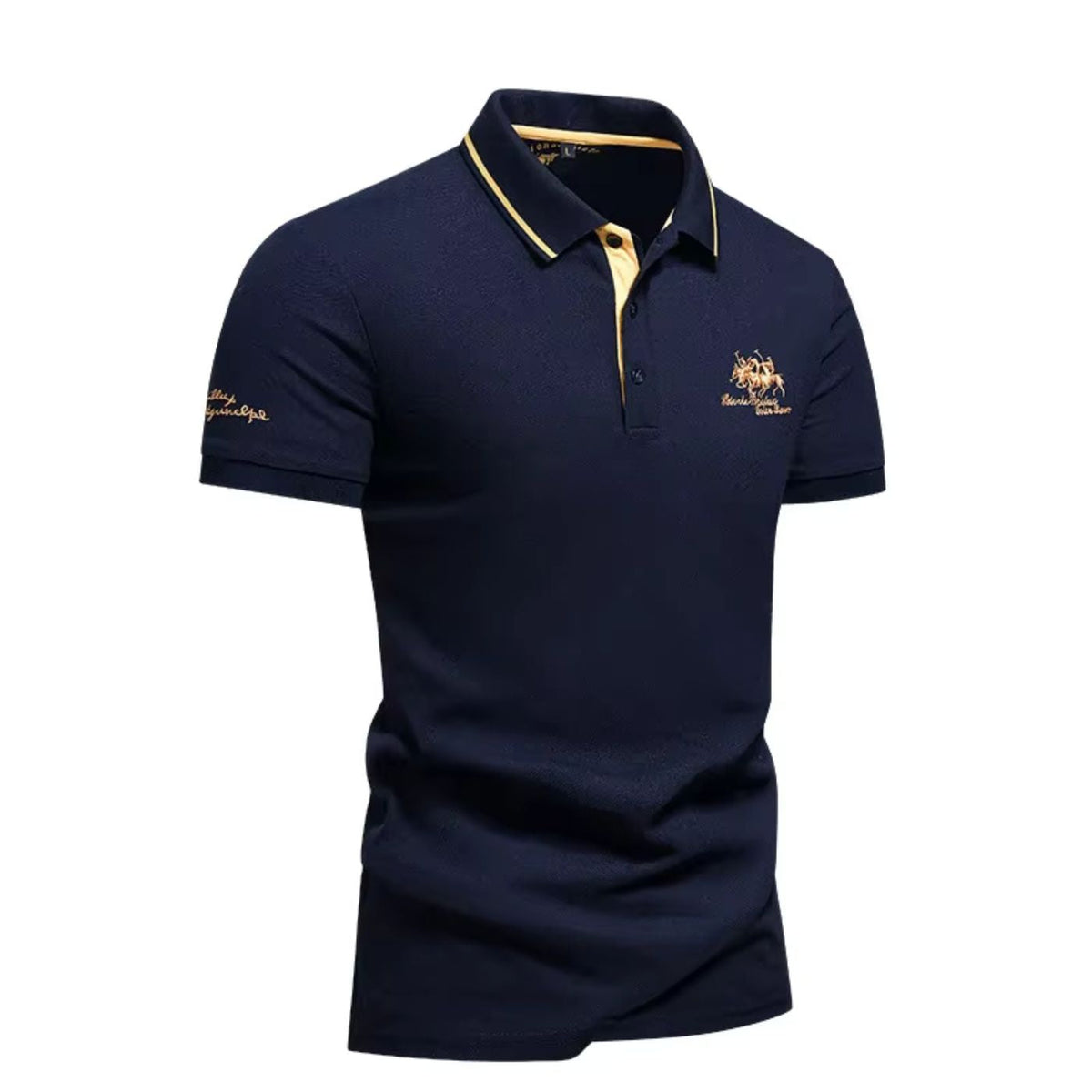 Henry | Embroidered Premium Polo