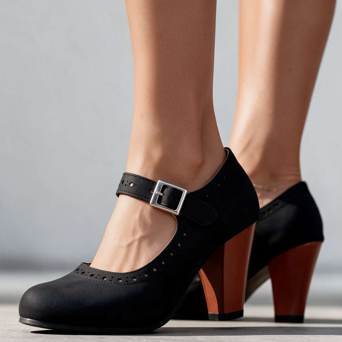 Davina | Comfort Mary Jane Heels