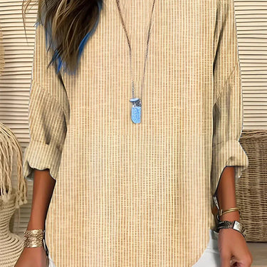 Rhea | Classic Striped Blouse