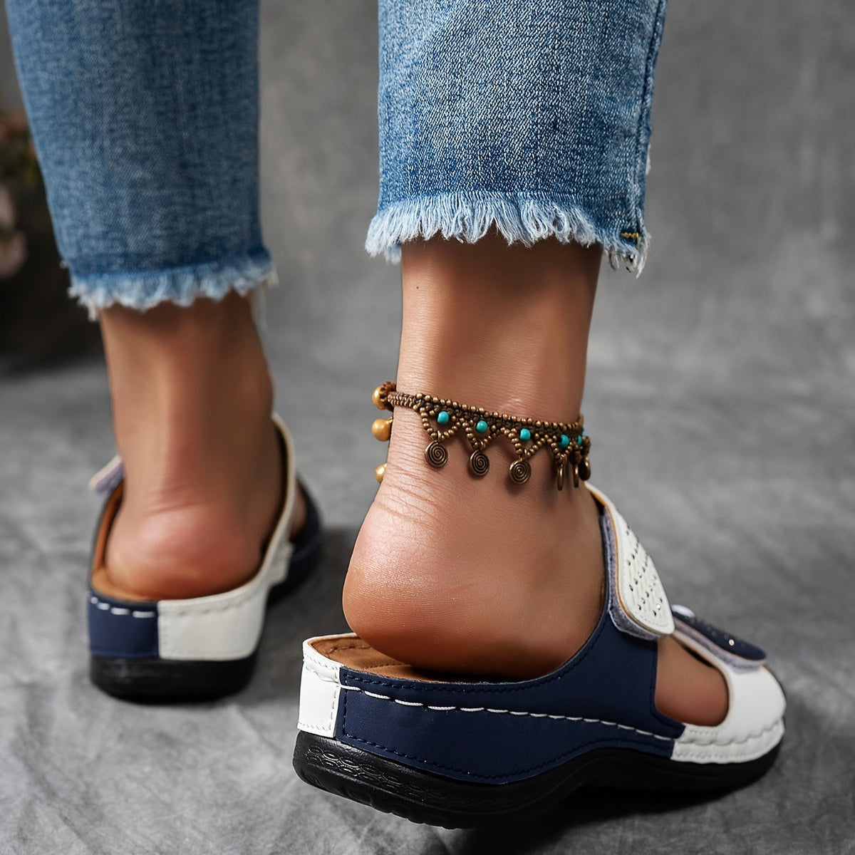 Antonella | Dual-Strap Ergonomic Sandals