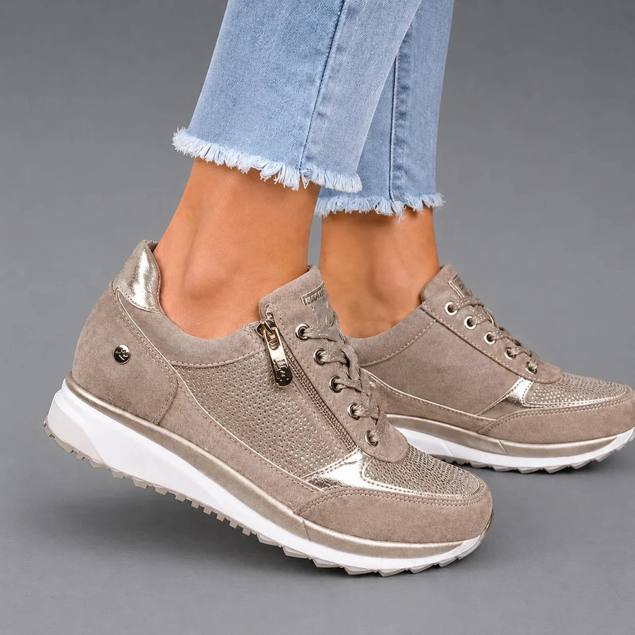Abriana | Ergonomic Side-Zip Trainers