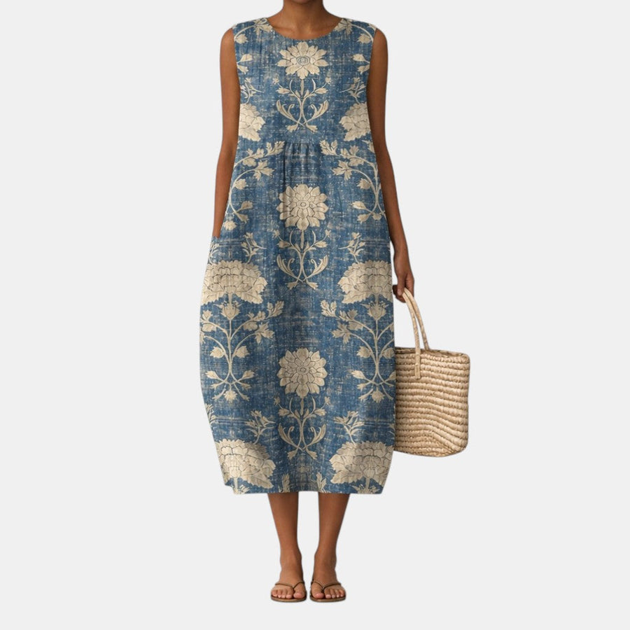 Aurora | Floral Midi Dress