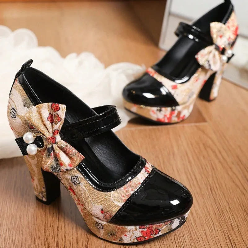 Phaedra | Comfort Mary Jane Heels