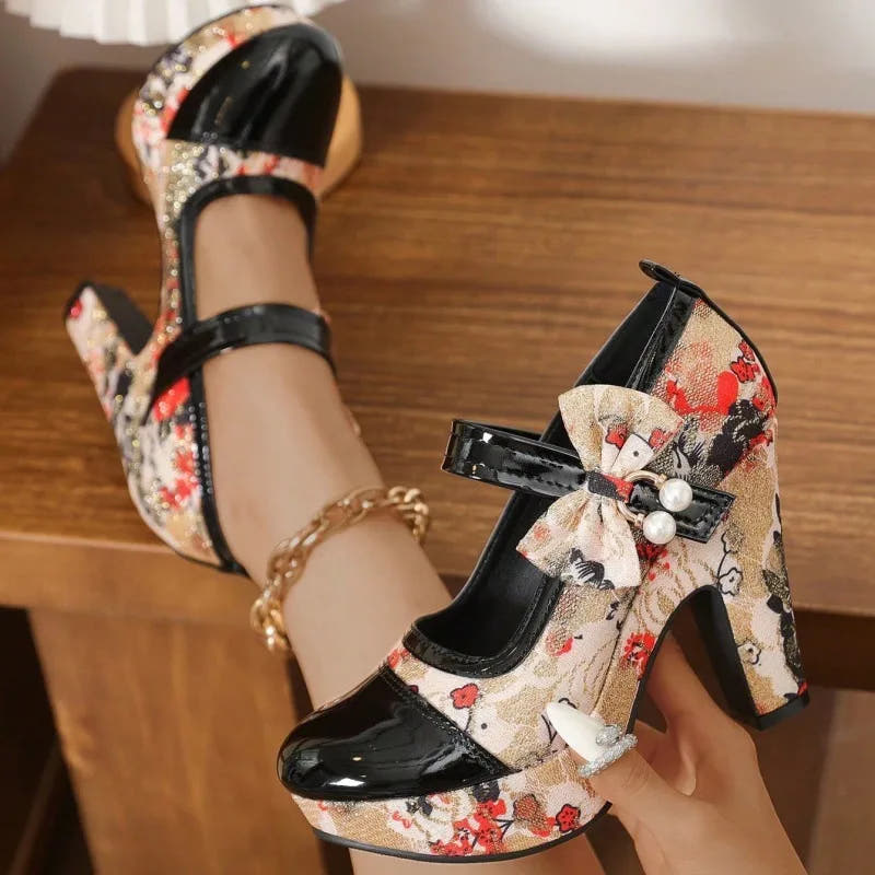 Phaedra | Comfort Mary Jane Heels