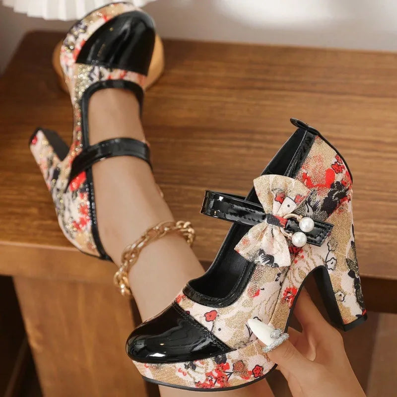 Phaedra | Comfort Mary Jane Heels