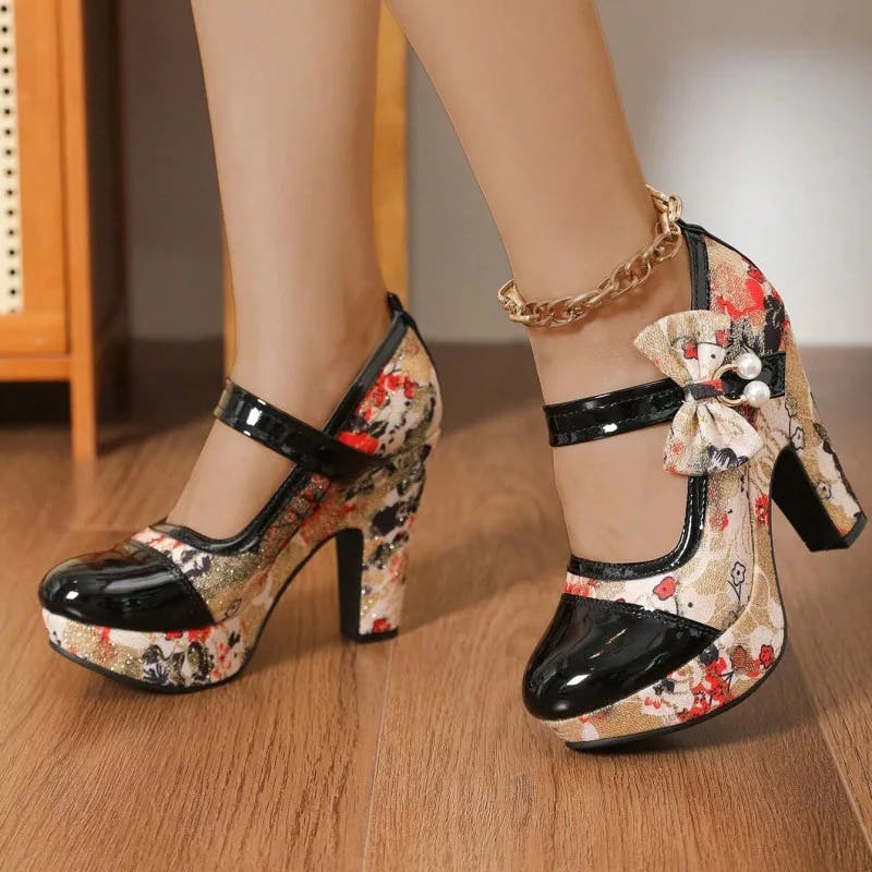 Phaedra | Comfort Mary Jane Heels