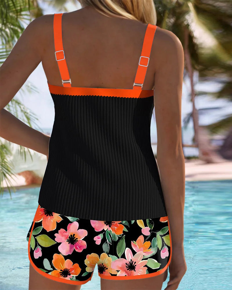 Angela | Elegant Two-Piece Tankini Set
