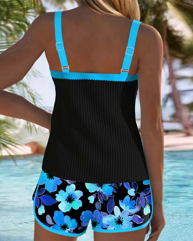 Angela | Elegant Two-Piece Tankini Set