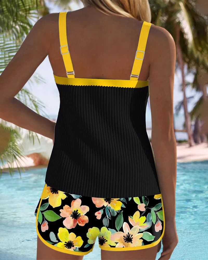 Angela | Elegant Two-Piece Tankini Set