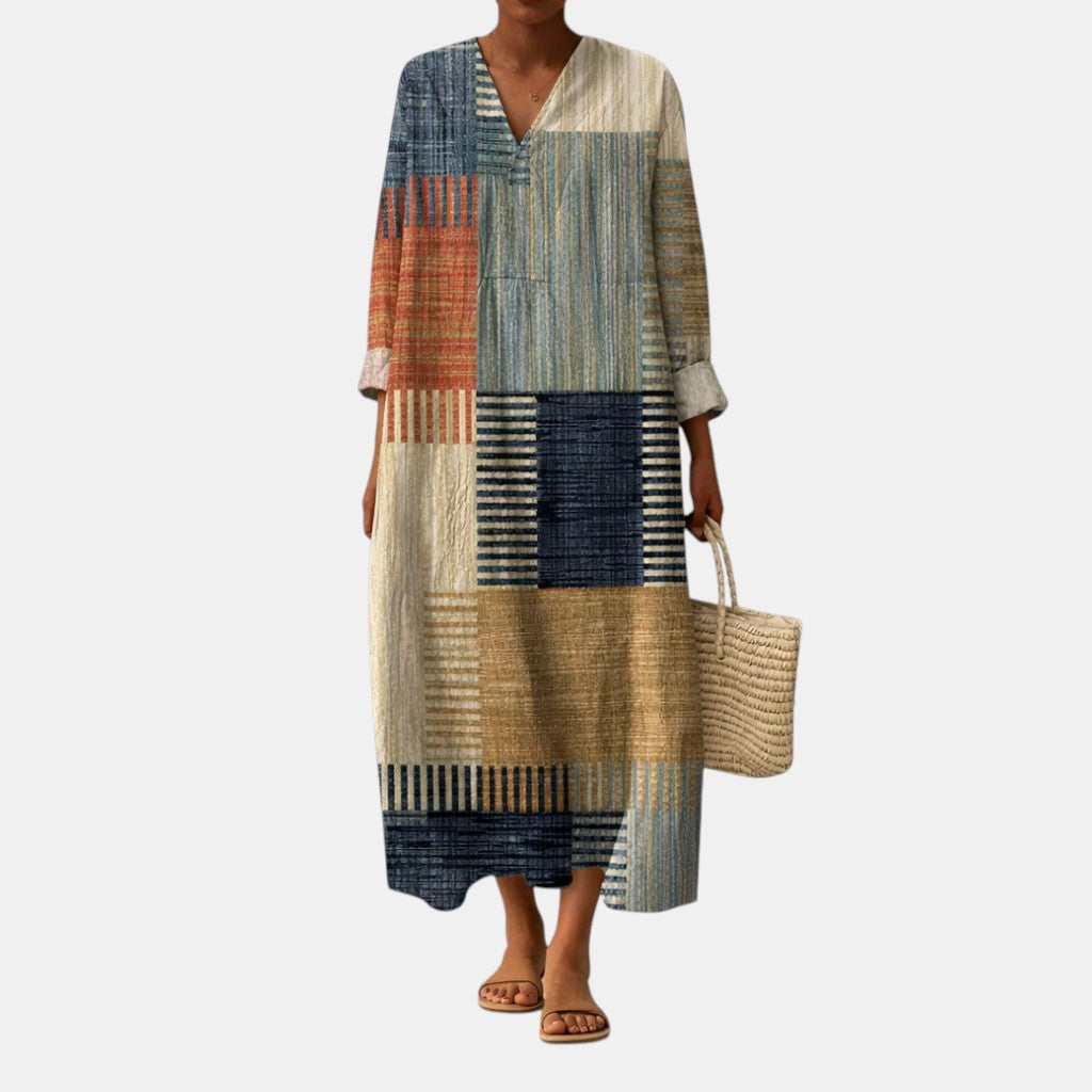 Ana | Printed Abstract Dress