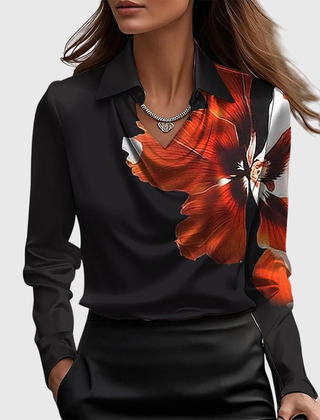 Black Floral