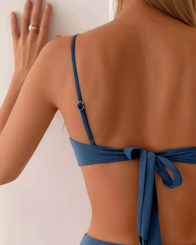 Augustine | Gold-Accent Two-Piece Bikini