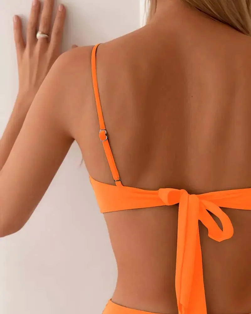 Augustine | Gold-Accent Two-Piece Bikini