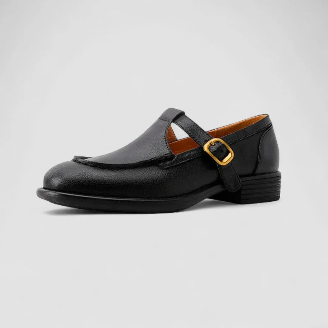 Avery | Square Toe Mary Jane Shoes
