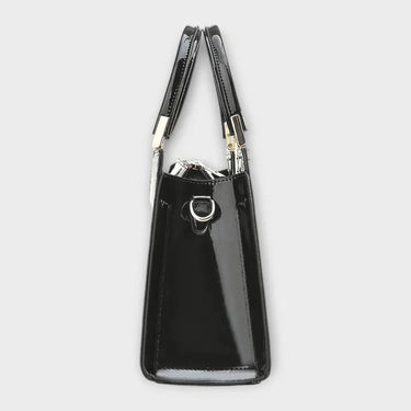 Maison Verdelle - Shiny Crocodile Skin Pattern Handbag