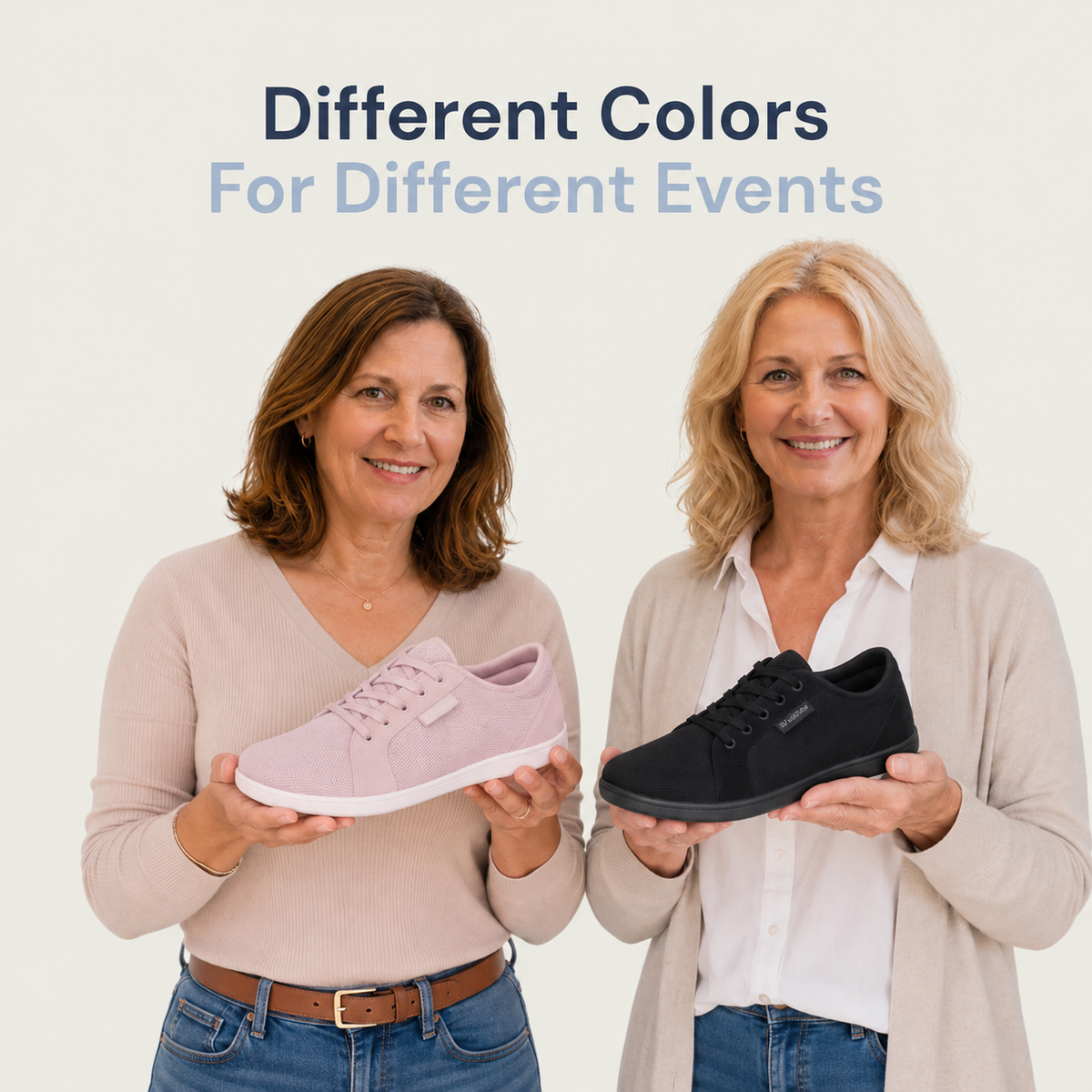 Blanche | Wide-Fit Comfort Trainers