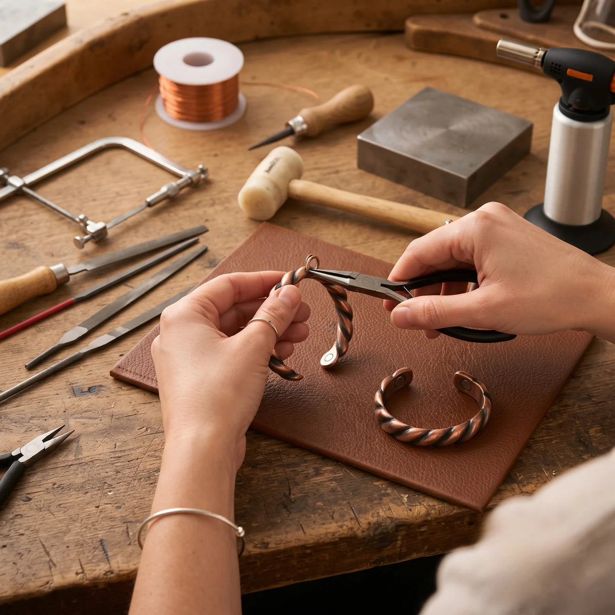 Barley Copper Ring