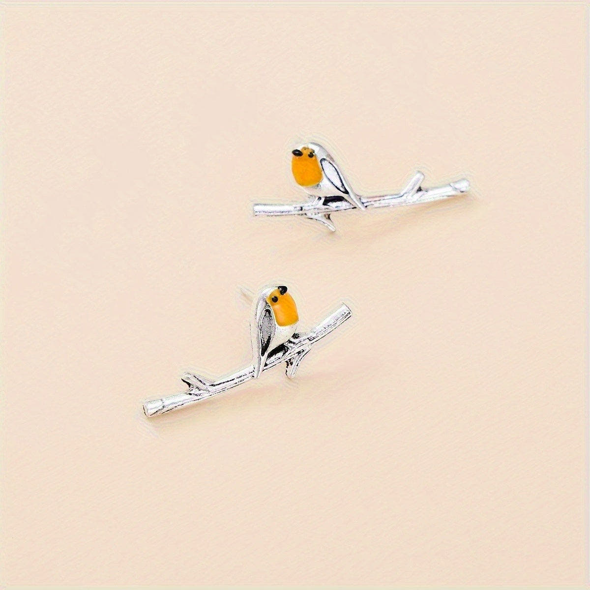 Cartoon Bird Earrings