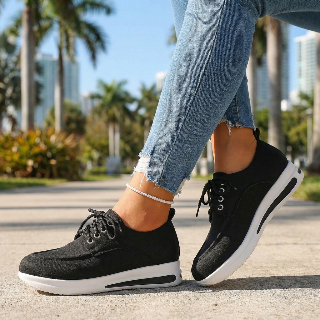 Hollie | Comfort Lace-Up Loafers