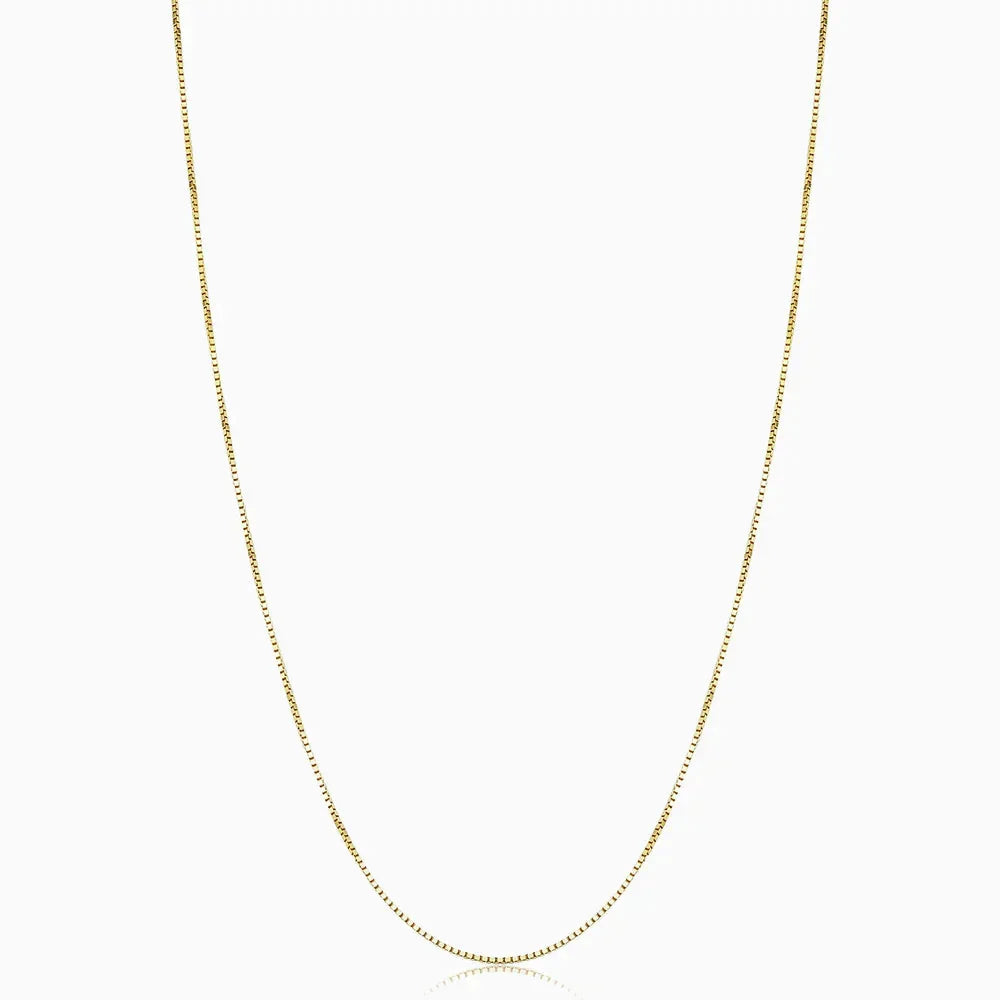 Bodega Box Necklace | Gold