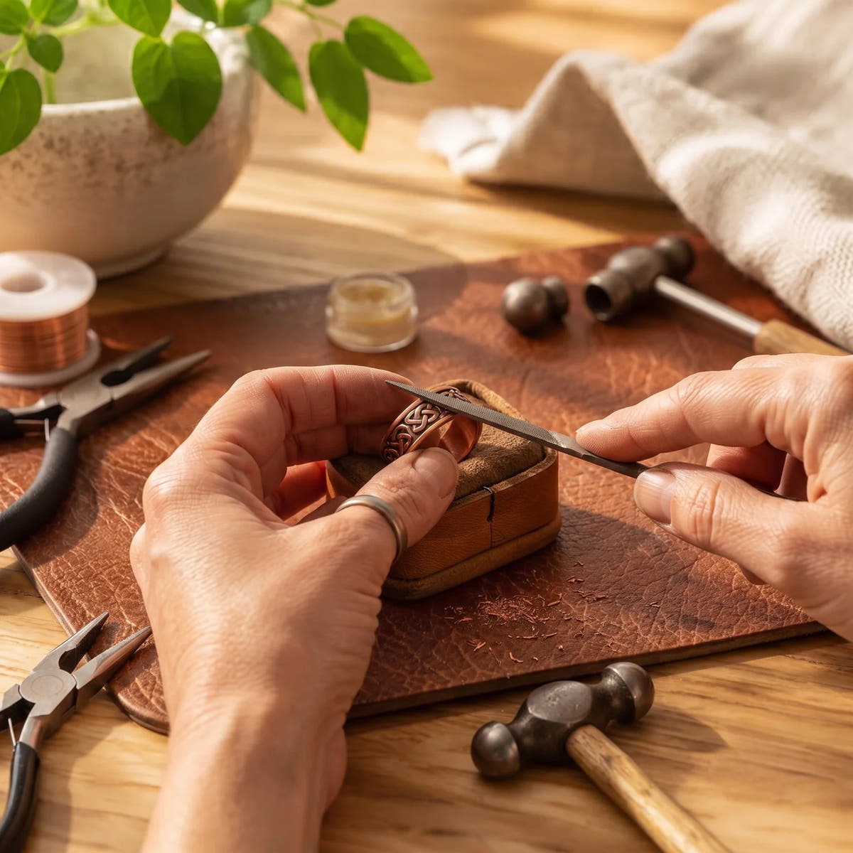 Bracken Copper Ring