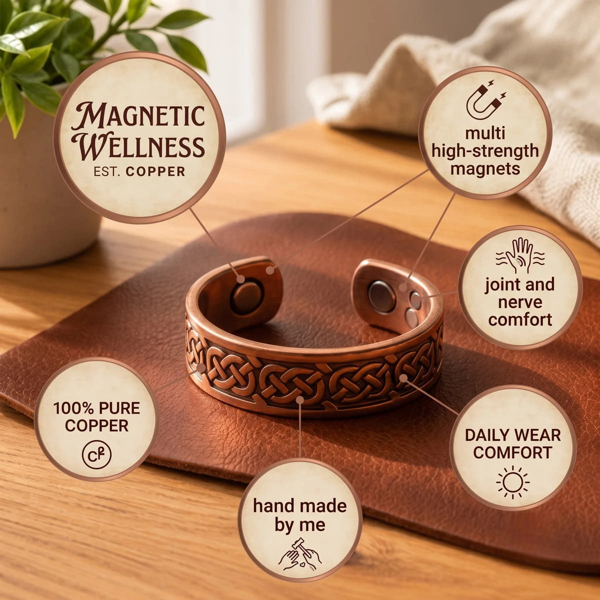 Bracken Copper Ring