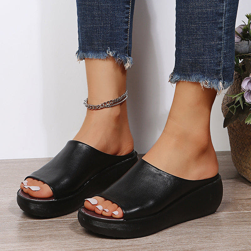 Daria | Slip-On Platform Sandals