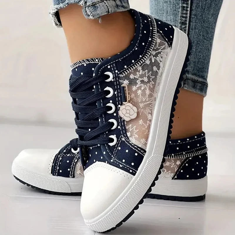Caro | Floral Detail Sneakers