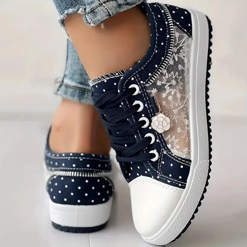 Caro | Floral Detail Sneakers