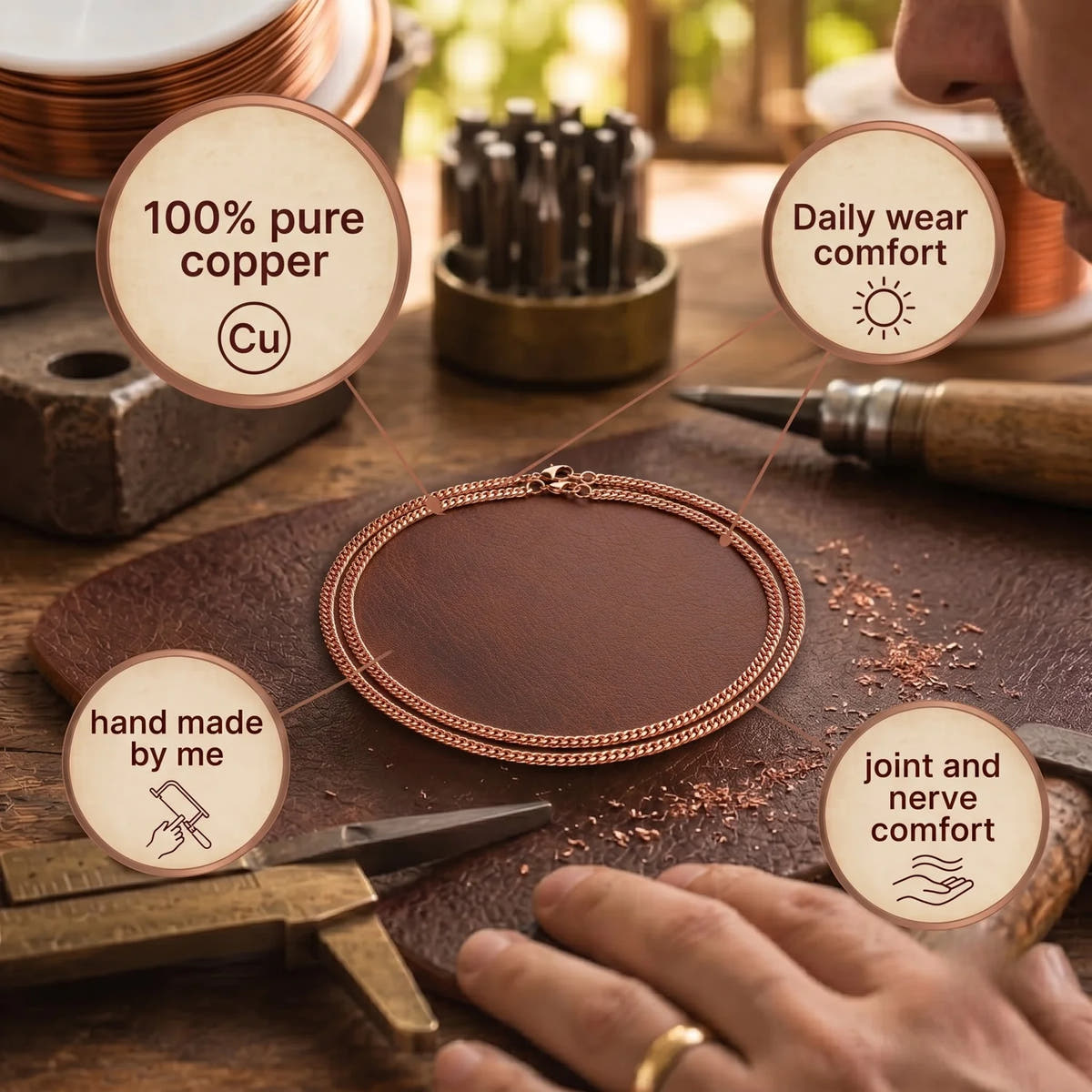 Chain Copper Necklace