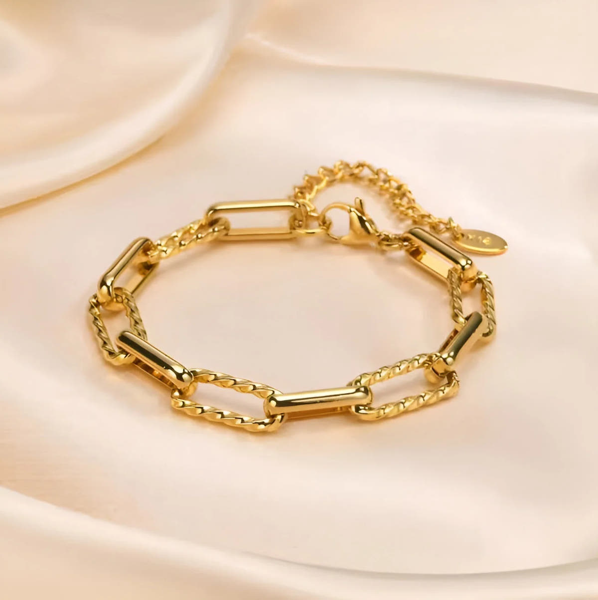Chunky Link Lorielle Bracelet | Gold