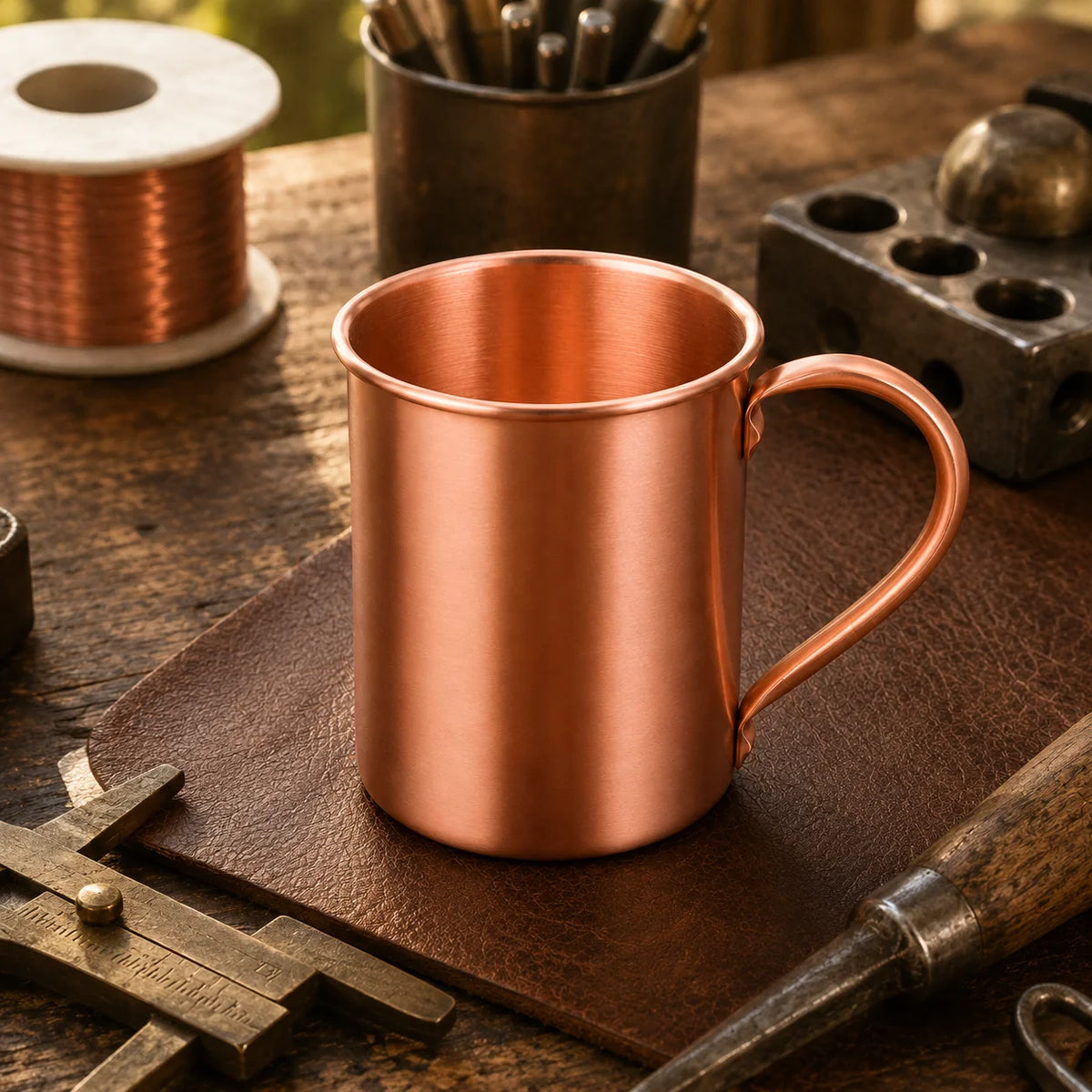 Copper Plain Mug 400ml