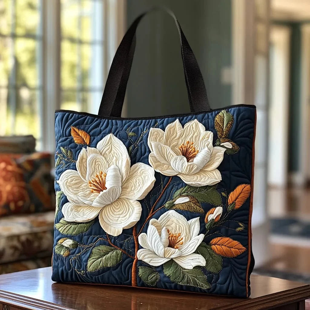 Cynthia | Magnolia Quilted Tote