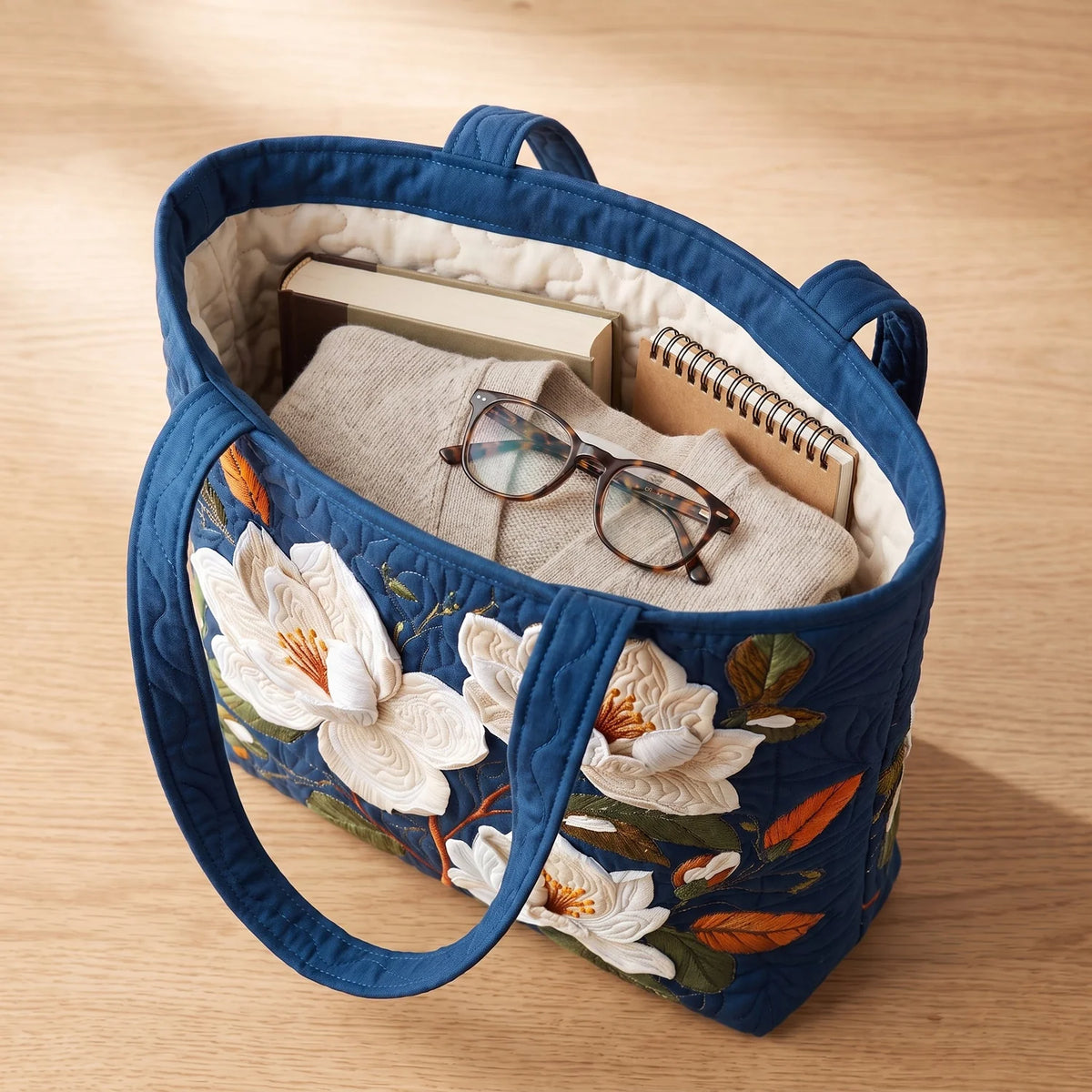 Cynthia | Magnolia Quilted Tote