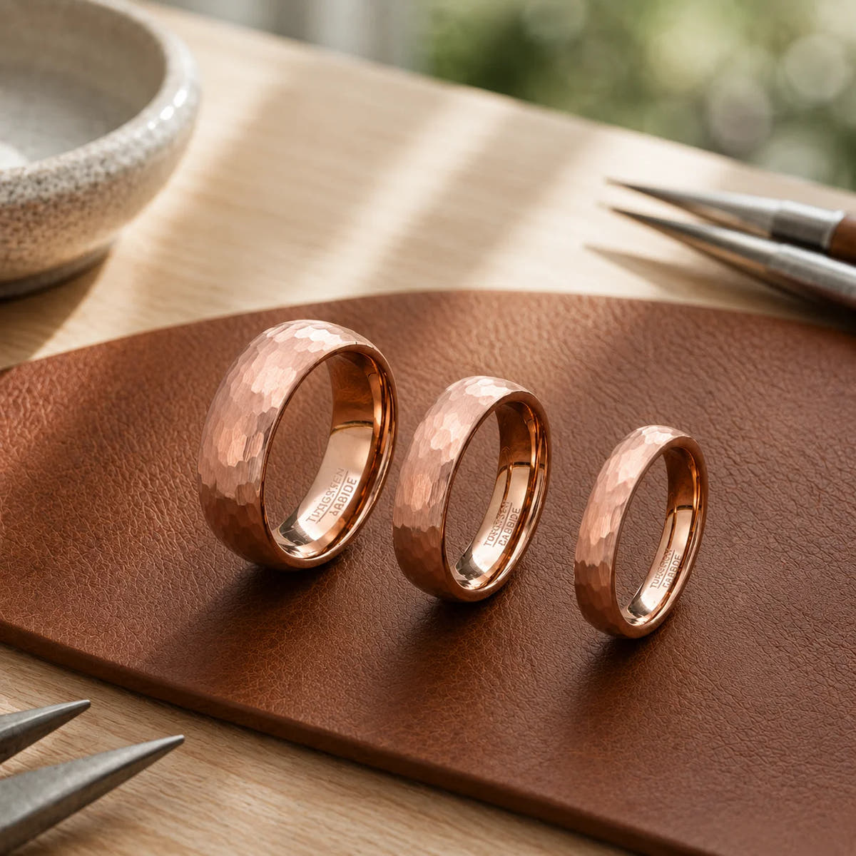 Dint Copper Ring