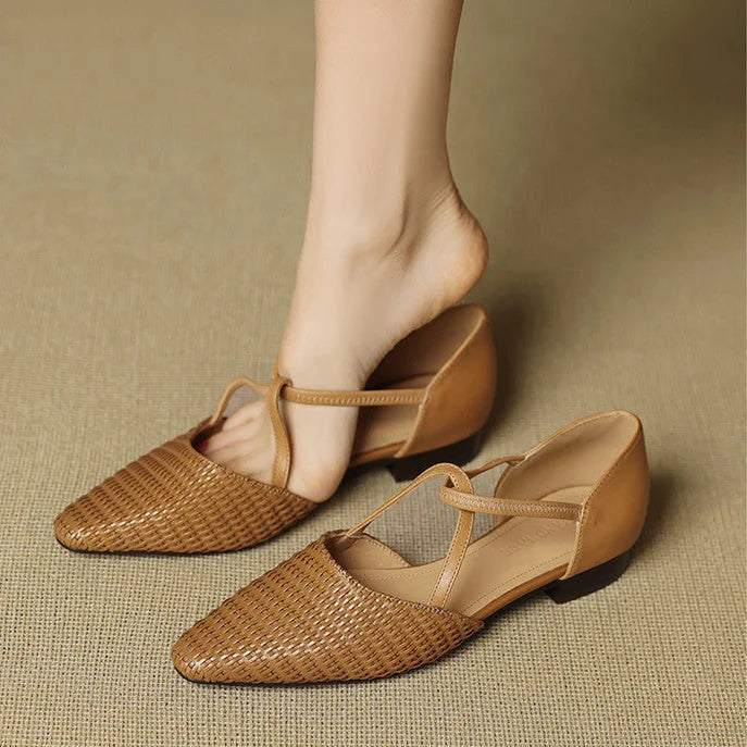 Dona | Genuine Leather Heels