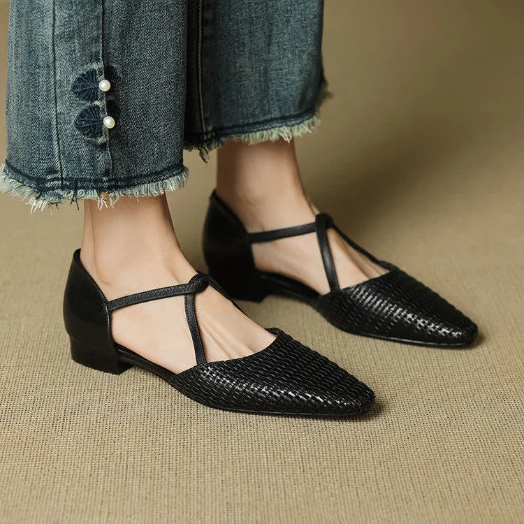 Dona | Genuine Leather Heels