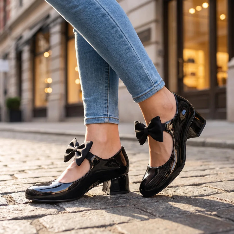 Doris | Comfort Mary Jane Heels