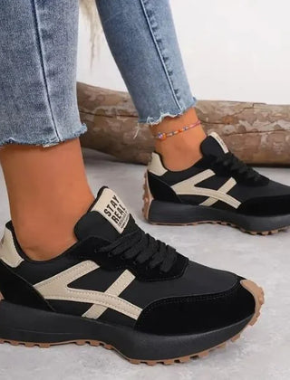 Black & Beige