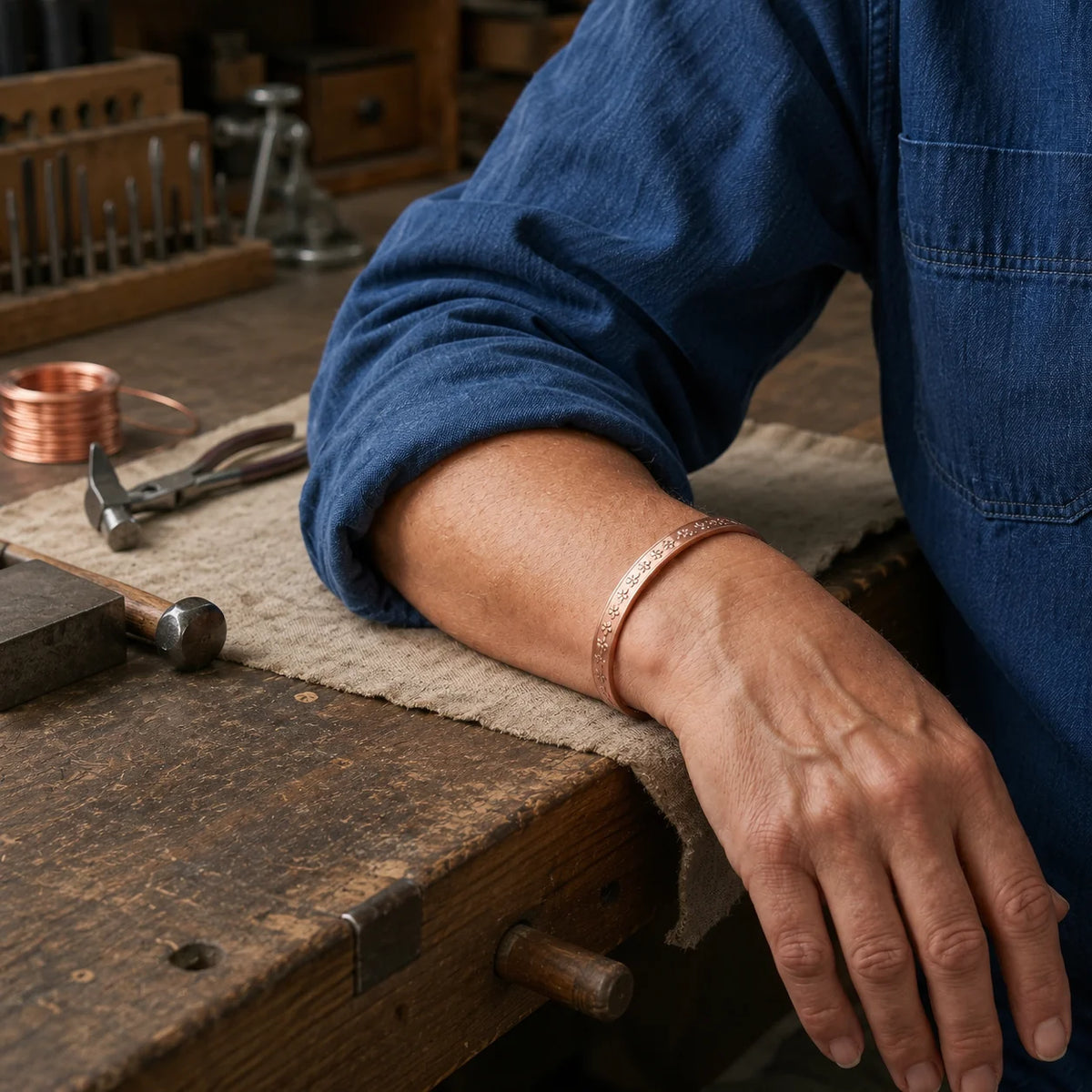 Eave Copper Bracelet