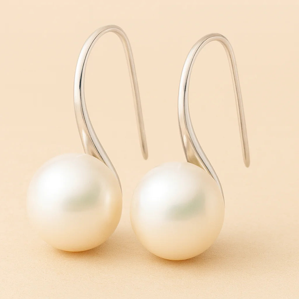 Elegant Pearl Drop Earrings