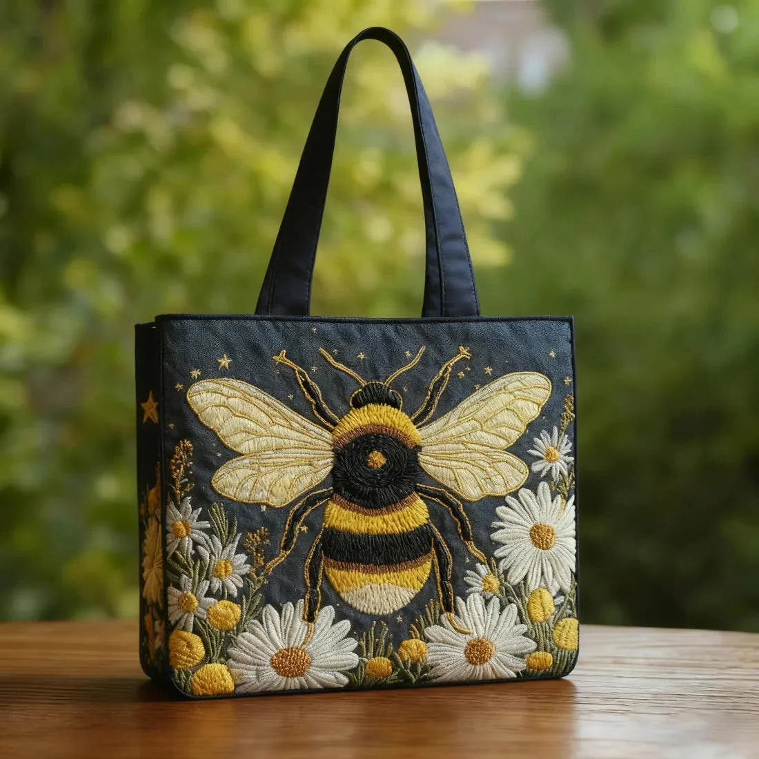 Elisabeth | Bee & Daisies Quilted Tote