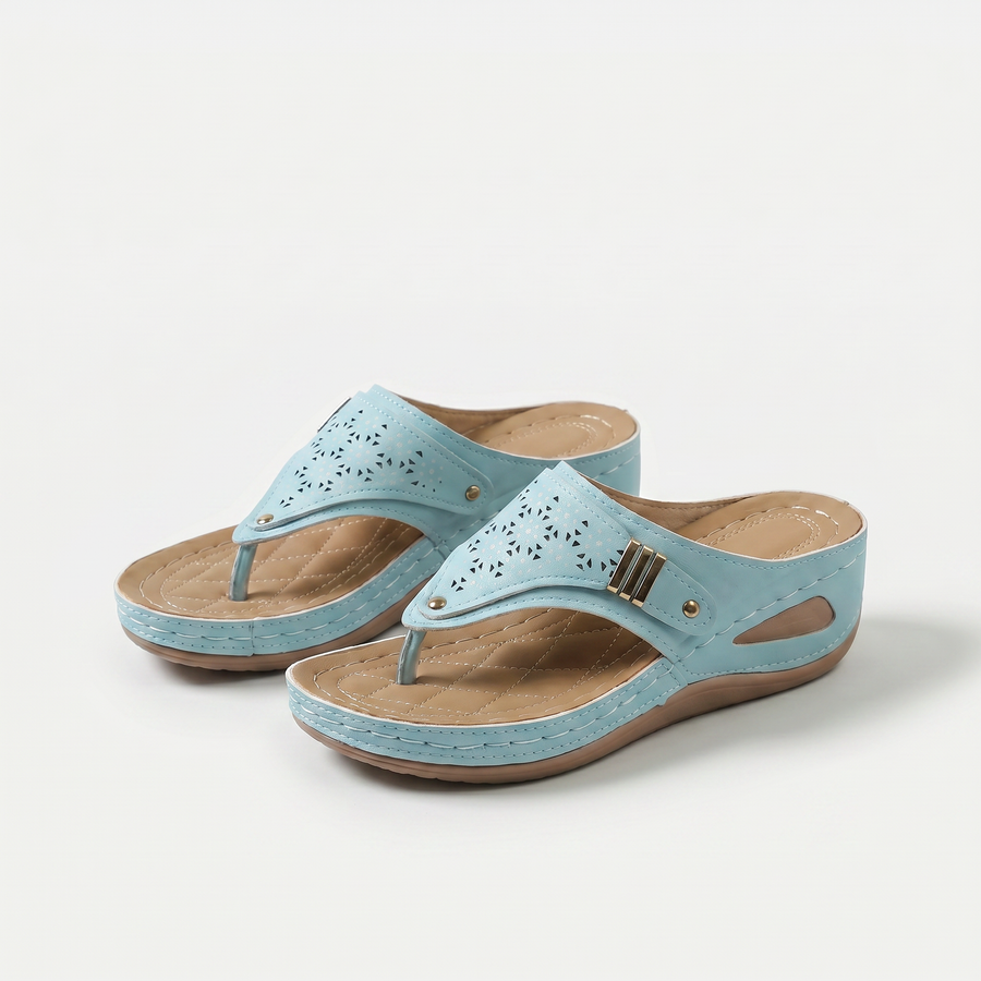 Élodie - wedge toe sandals for women