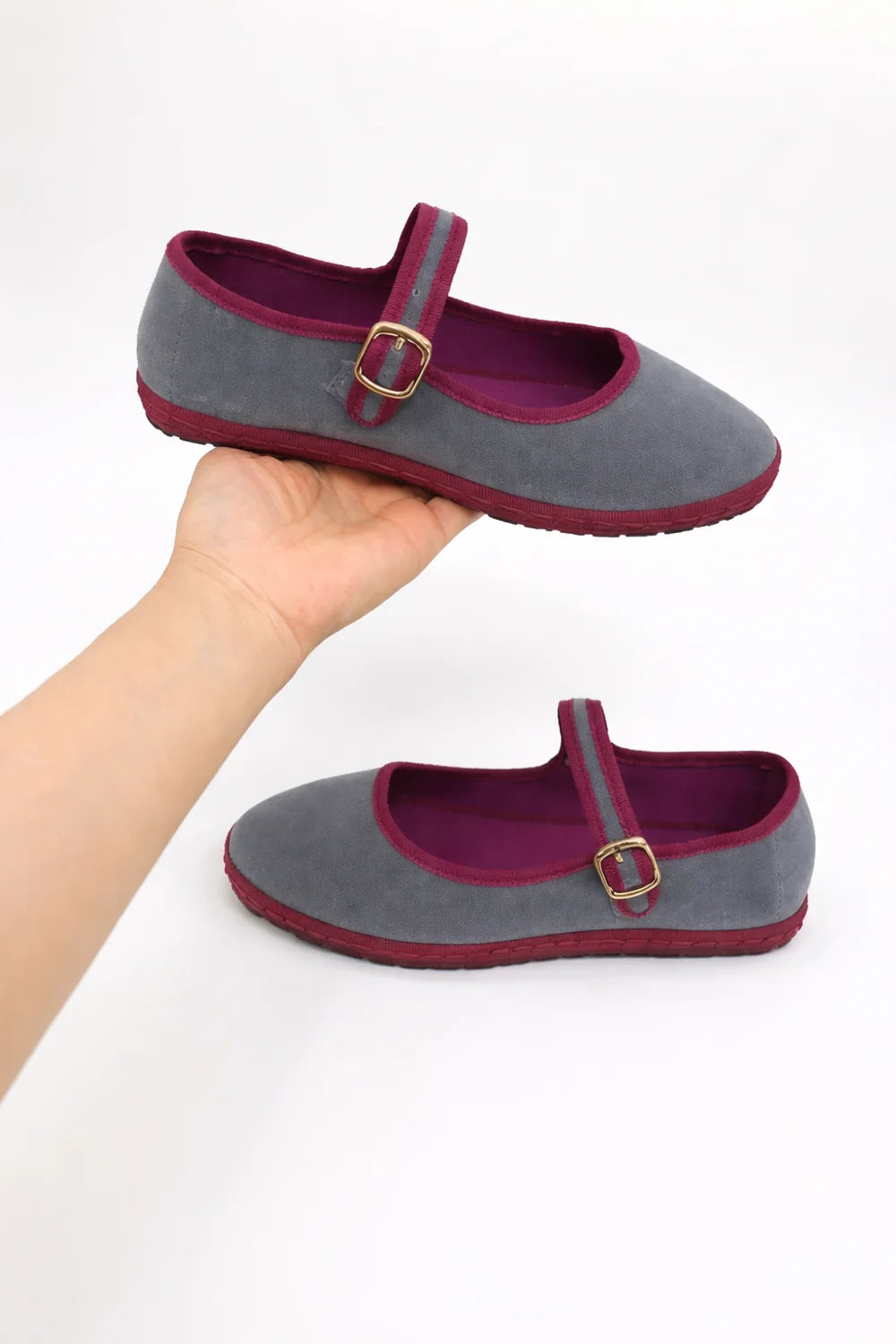 Emma | Buckle Strap Mary Jane Ballet Flats