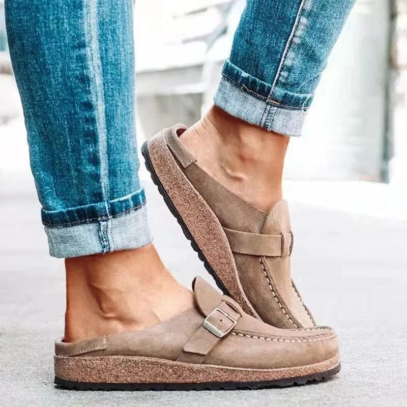 Esme | Suede Clog Mules