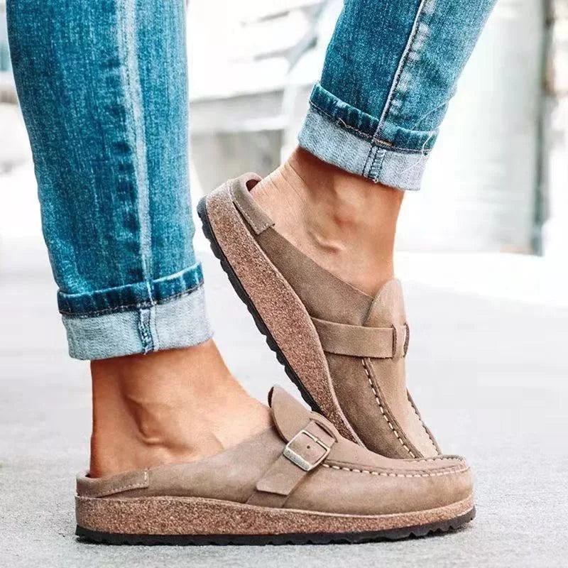 Esme | Suede Clog Mules